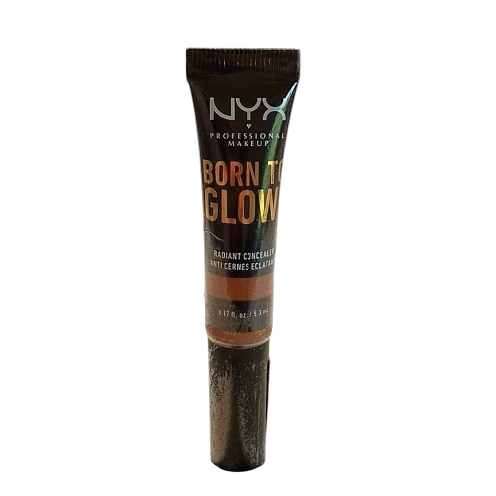 6 x NYX Born To Glow Radiant Concealer, Medium Coverage - Cappuccino